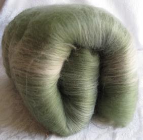 100% Merino Wool, �Greencicle� drumcarded batt, spinning, felting, fiber