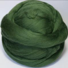 100% Merino Wool, Ashland Bay Trading Company, Bottle GreenTop, Roving, spinning, felting, fiber